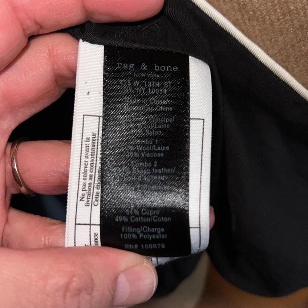 Rag And Bone Emmet Single Button Wool Coat - image 7